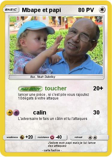 Pokemon Mbape et papi