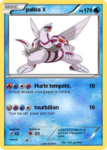 Pokemon palkia X