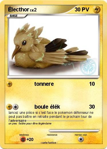 Pokemon Électhor