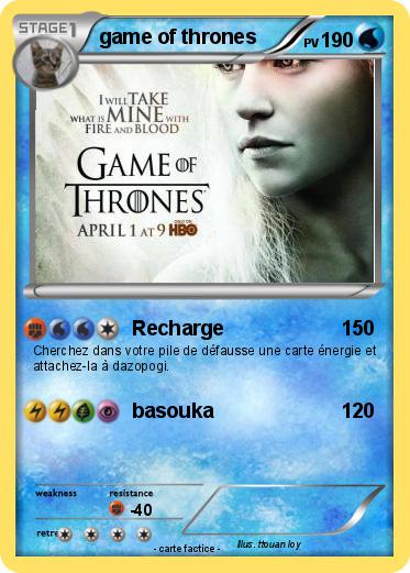 Pokemon game of thrones