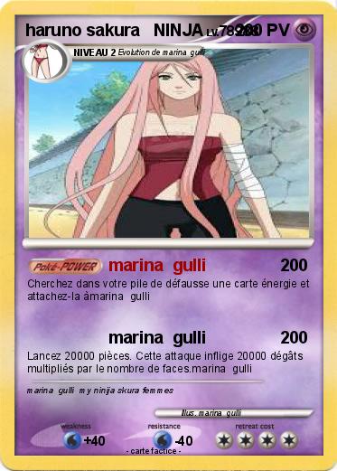 Pokemon haruno sakura   NINJA