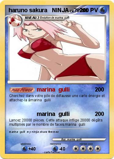 Pokemon haruno sakura   NINJA