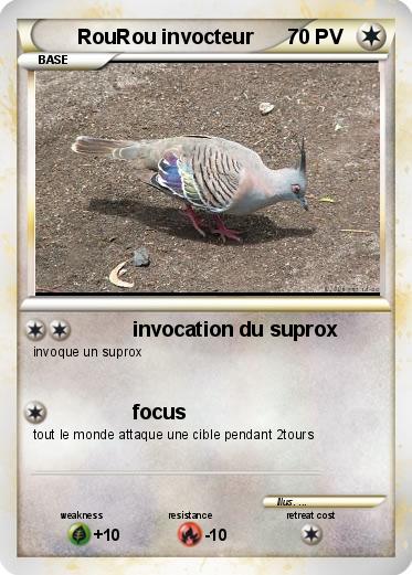 Pokemon RouRou invocteur