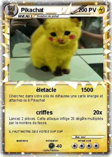 Pokemon Pikachat