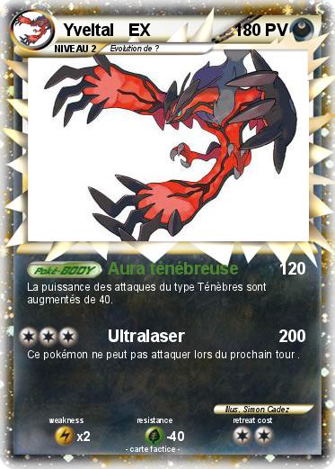 Pokemon Yveltal   EX