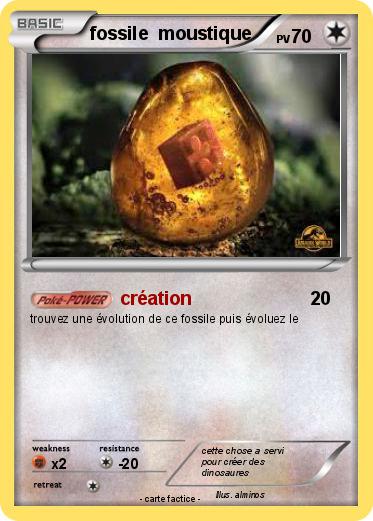 Pokemon fossile  moustique