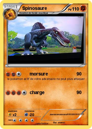 Pokemon Spinosaure