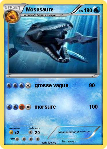 Pokemon Mosasaure
