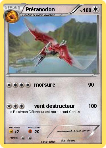 Pokemon Ptéranodon