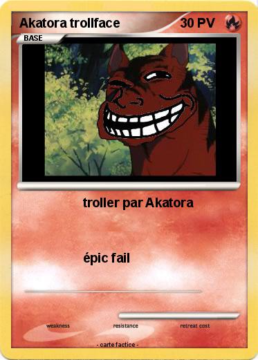 Pokemon Akatora trollface