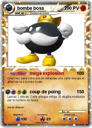 Pokemon bombe boss