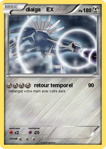Pokemon dialga    EX