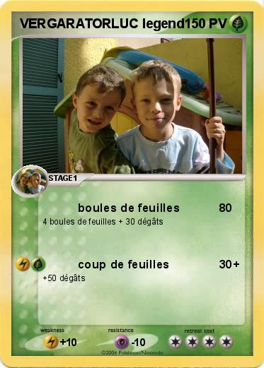 Pokemon VERGARATORLUC legend
