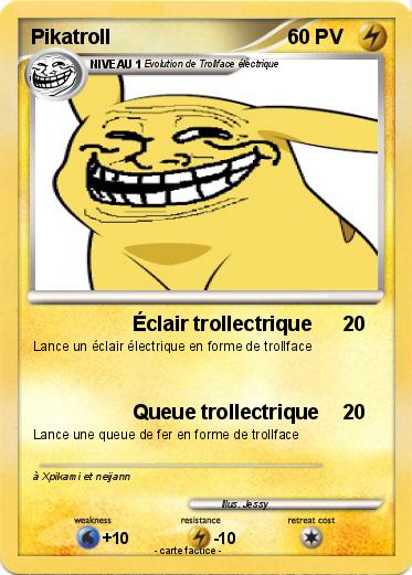 Pokemon Pikatroll