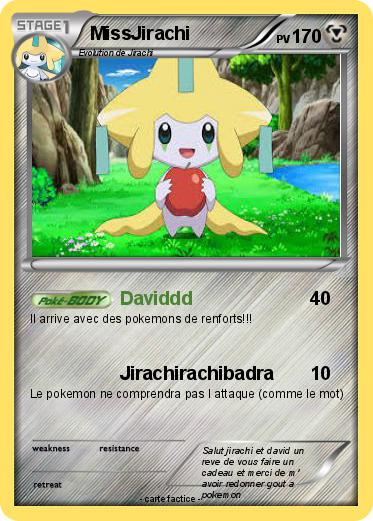 Pokemon MissJirachi