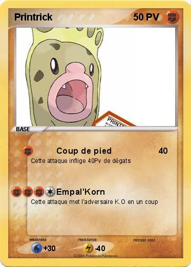 Pokemon Printrick