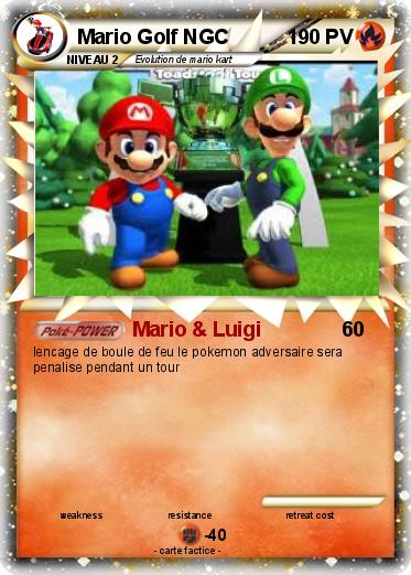 Pokemon Mario Golf NGC