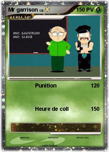 Pokemon Mr garrison