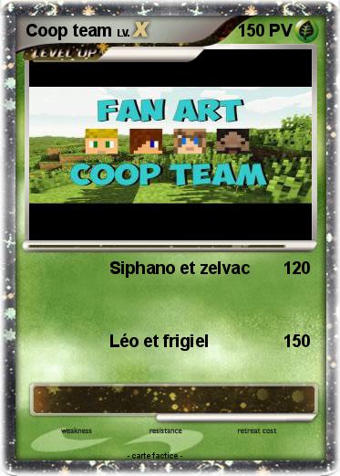 Pokemon Coop team
