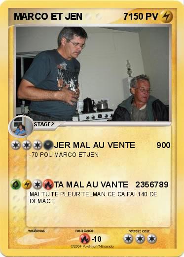 Pokemon MARCO ET JEN                7 