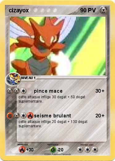 Pokemon cizayox