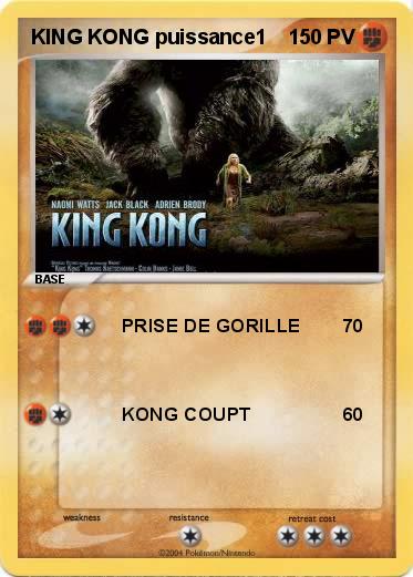 Pokemon KING KONG puissance1