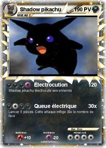 Pokemon Shadow pikachu