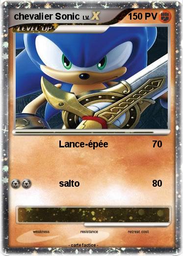 Pokemon chevalier Sonic