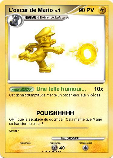 Pokemon L'oscar de Mario