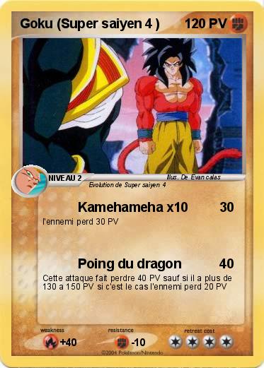 Pokemon Goku (Super saiyen 4 )