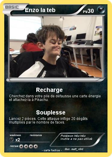 Pokemon Enzo la teb
