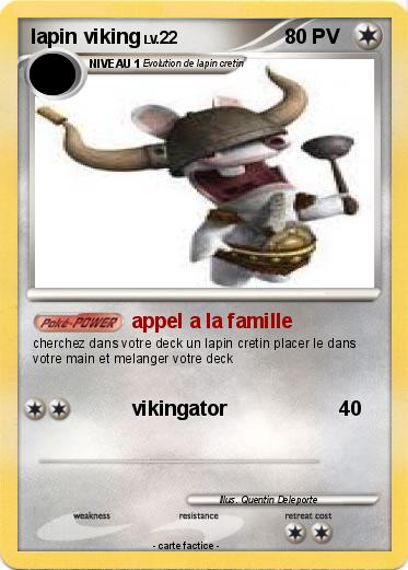 Pokemon lapin viking