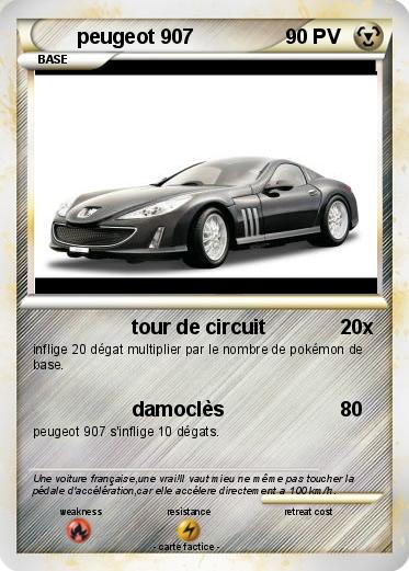 Pokemon peugeot 907
