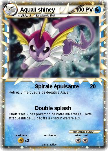 Pokemon Aquali shiney