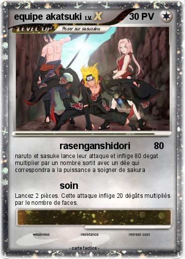 Pokemon equipe akatsuki