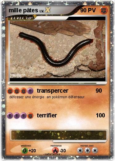 Pokemon mille pâtes