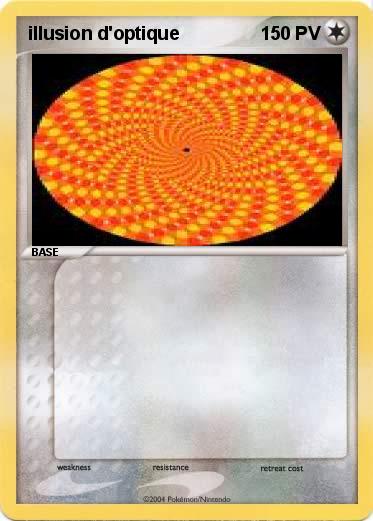 Pokemon illusion d'optique