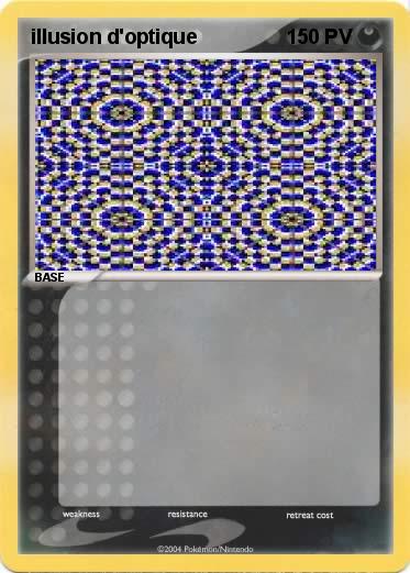 Pokemon illusion d'optique