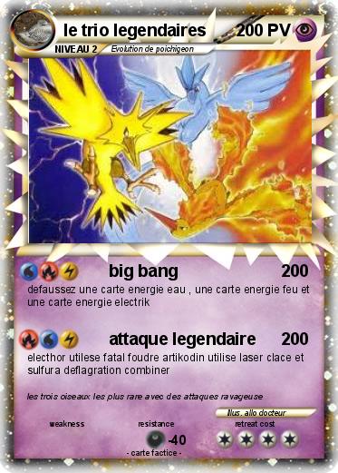 Pokemon le trio legendaires