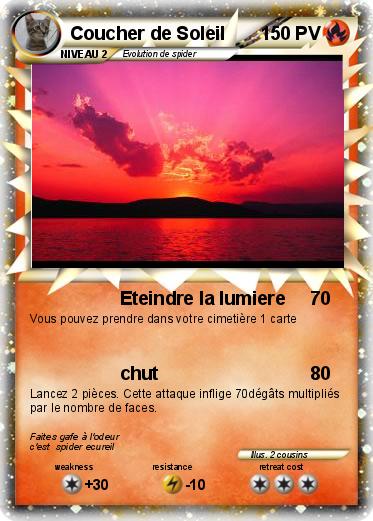 Pokemon Coucher de Soleil