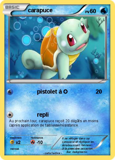 Pokemon carapuce
