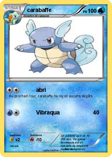 Pokemon carabaffe