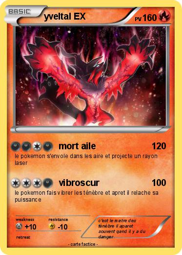 Pokemon yveltal EX
