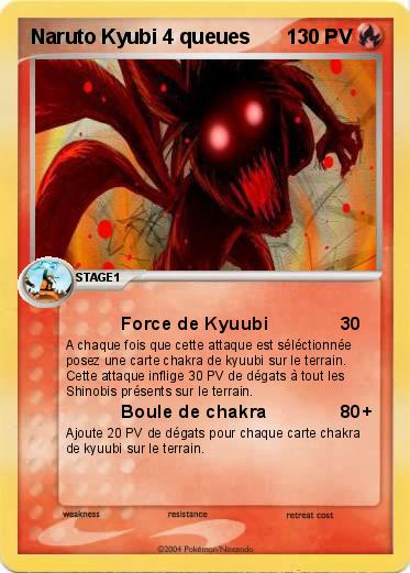 Pokemon Naruto Kyubi 4 queues