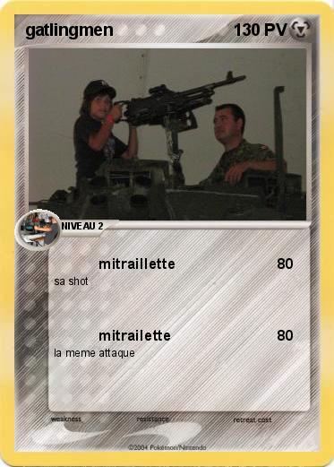 Pokemon gatlingmen