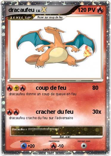Pokemon dracaufeu