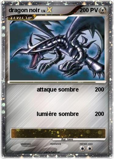 Pokemon dragon noir