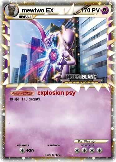 Pokemon mewtwo EX