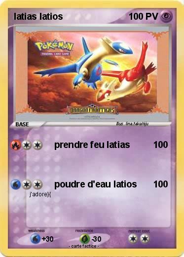 Pokemon latias latios