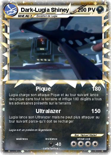 Pokemon Dark-Lugia Shiney
